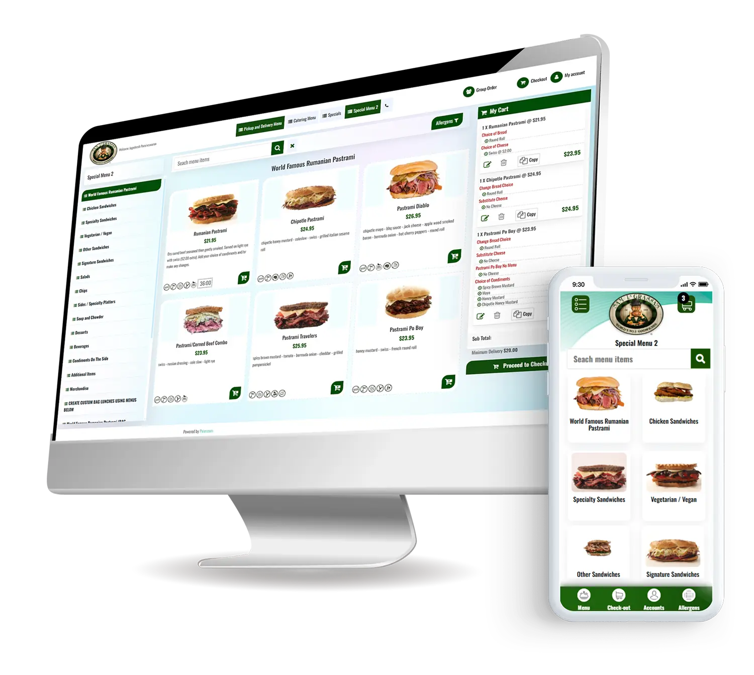 Pxier Order Management System for Catering & Restaurant