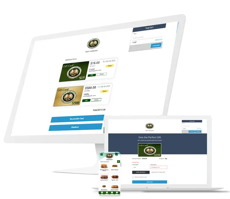 Payments and Gift Cards